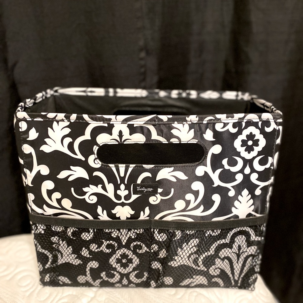 Thirty One travel storage tote. Barely used.